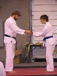 Nate moves up a belt